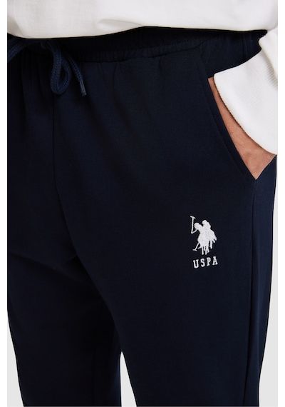 U.S. Polo Assn. Erkek Beyaz Pijama Takımı 50333238 Vr013