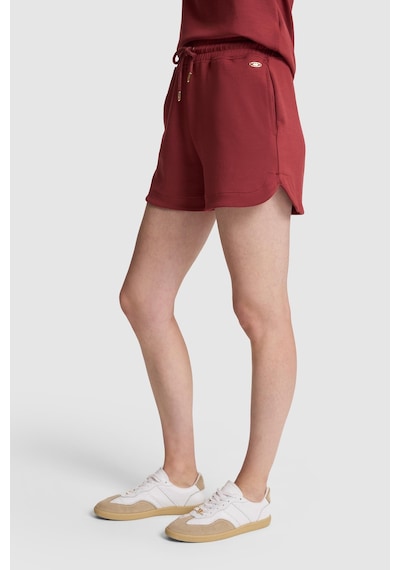 U.S. Polo Assn. Kadın Vişne Örme Şort 50323479 Vr223