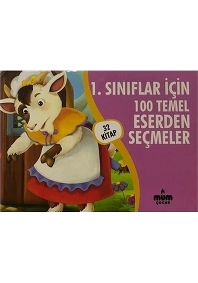 Mum 1. Sınıf 100 Temel Eserden Seçmeler 32 Kitap