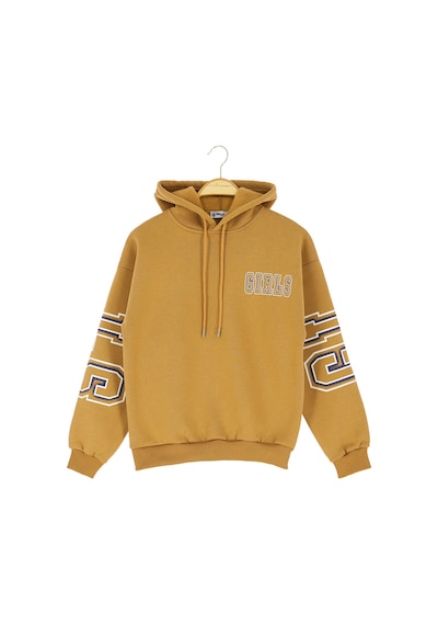 Kız Çocuk Sweatshirt Polarlı Kahverengi