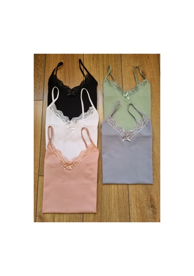 Demirsa Boutique Kadın 5'li Paket Dantelli Pamuklu İp Askılı Atlet Mavi, Yeşil, Pudra, Siyah, Beyaz Mavi-pudra-yeşil-siyah-beyaz5 Demirsa Boutique Kadın 5'li Paket Dantelli Pamuklu İp Askılı Atlet Mavi, Yeşil, Pudra, Siyah, Beyaz Mavi-pudra-yeşil-siyah-beyaz5