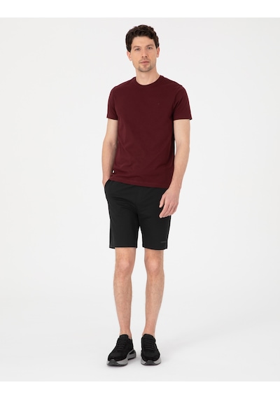 Pierre Cardin Siyah Regular Fit Örme Şort 50310719-vr046