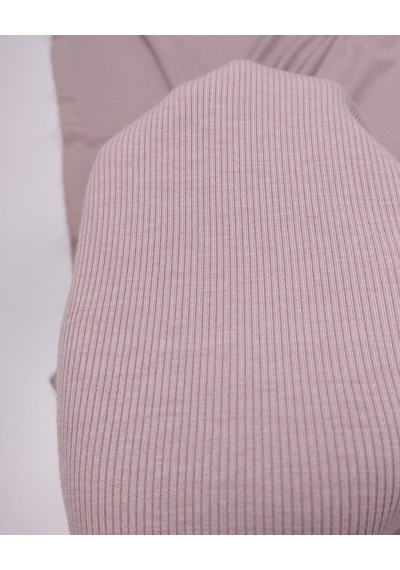 Küllü Açık Pembe Kaşkorse Örme Kumaş Esnek Yumuşak Bluzluk En: 120cm-11961