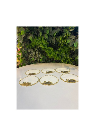 Kokteyl Peçetesi,gold Pullu Kuğu Desenli Nakışlı Oval Kahve Tepsisi Peçeteliği,6'lı Sunumluk Peçete Renkli-beyaz-gold-gümüş-siyah Kokteyl Peçetesi,gold Pullu Kuğu Desenli Nakışlı Oval Kahve Tepsisi Peçeteliği,6'lı Sunumluk Peçete Renkli-beyaz-gold-gümüş-siyah