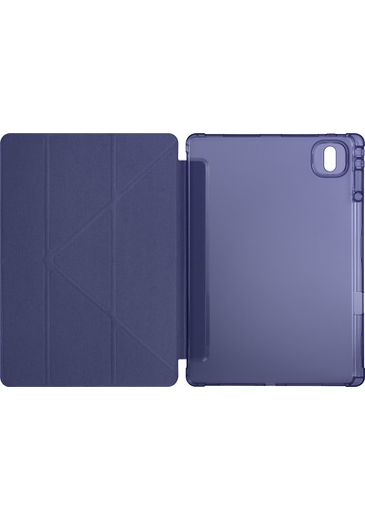 Honor Magicpad 2 Kılıf Zore Tri Folding Kalem Bölmeli Standlı Kılıf Arka Kapak