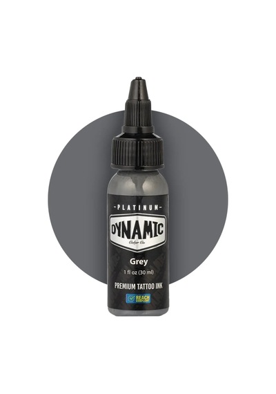 Dynamic Platinum Grey 30 Ml Gri Dövme Boyası