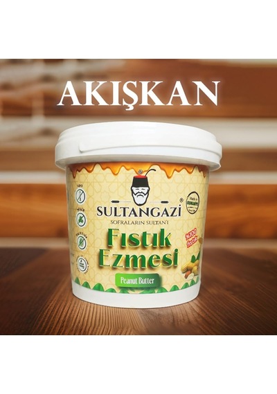 Fıstık Ezmesi Şekersiz Katkısız Ve%100 Doğal 1 Kg