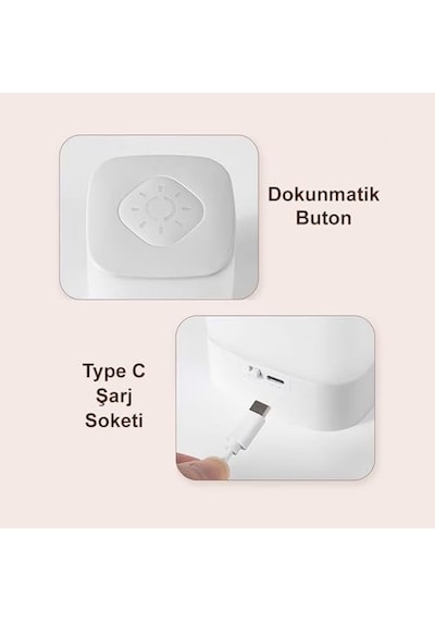 Masaüstü Şarjlı Led Aydınlatma - Gece Lambası/gt-cl09 Diğer