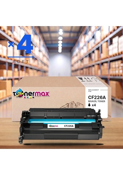 Hp Laserjet Pro Mfp M426dw Muadil Toner Çipli Cf226a 4'lü