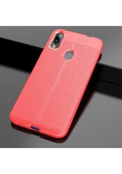 Galaxy A10S Kılıf Zore Niss Deri Desenli Silikon Kılıf