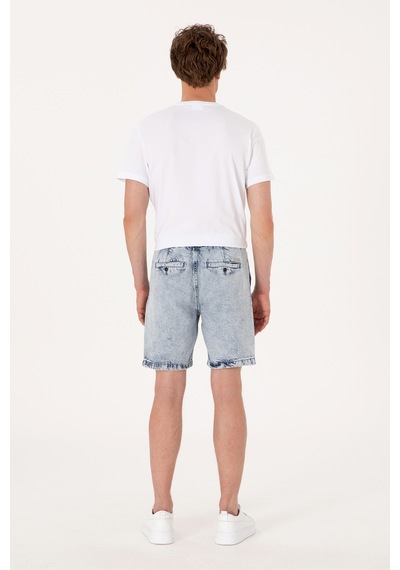 U.s. Polo Assn. Erkek Açık Mavi Şort Jean 50301836-dn0021 Lıght Blue