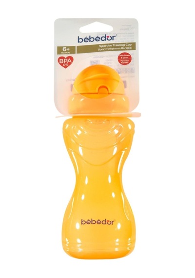 Bebedor Sportif Pipetli Alıştırma Bardağı Turuncu