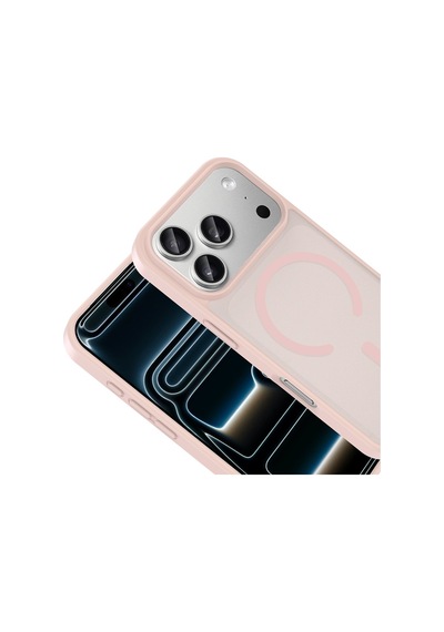 İphone 18 Pro Max Kılıf Magsafe Kamera Korumalı Mat Parmak İzi Tutmayan Grlpro Desert Gold
