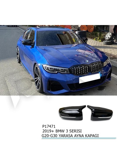 2019+ Bmw G20 Batman Yarasa Ayna Kapagı P.black