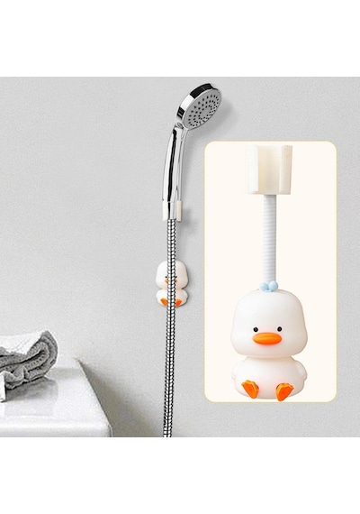 Hayvan Figürlü Duş Başlığı Tutucu Banyo Sevimli Tutacak 1 Adet Diğer