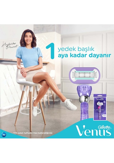 Gillette Venus Extra Smooth Swirl Kadın Tıraş Makinesi
