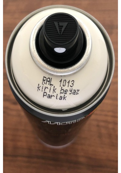 Motip Carat Ral1013 Kırık Beyaz Parlak Sprey Boya 400 Ml