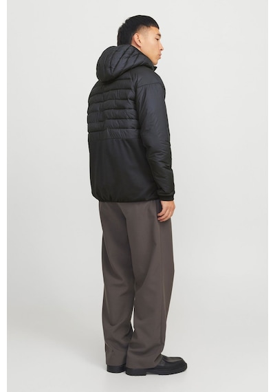 Jack & Jones 12256983 Erkek Siyah Mont & Kaban