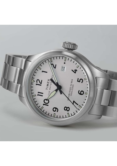 Timex Tw2y18800 Erkek Kol Saati Metalik Gri