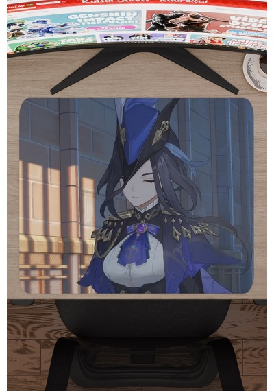 Clorinde Genshin Impact Anime Gacha V3 - 48x40 Xl Gaming Mouse Pad Fare Altlığı