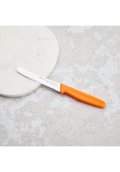 Aryıldız Solo Domates Bıçağı Turuncu 11 Cm Renkli