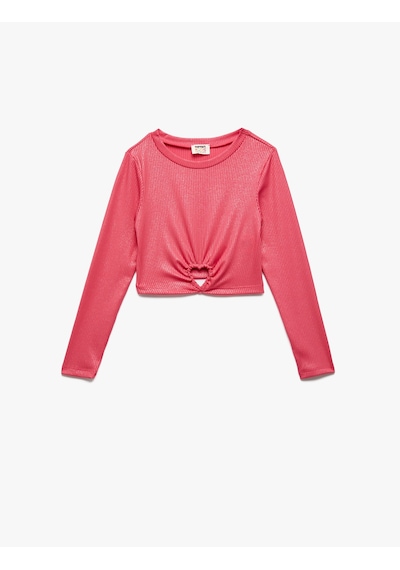 Koton Kalp Pencere Detaylı Uzun Kollu Bisiklet Yaka Kaşkorse Crop Yılbaşı Bluz Pembe 6wkg60007ak Gül Koton Kalp Pencere Detaylı Uzun Kollu Bisiklet Yaka Kaşkorse Crop Yılbaşı Bluz Pembe 6wkg60007ak Gül