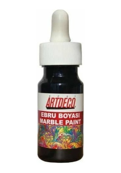 Artdeco Ebru Boyası 30 Ml 16B18- Siyah