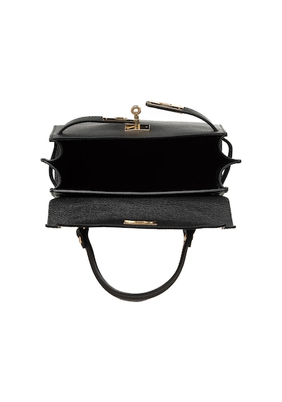 D28 Black Portföy Çantası Kadın Katıa Piumelli Milano Bag D28 Black