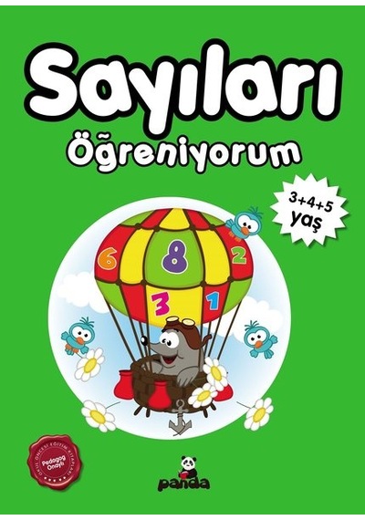 Sayıları Öğreniyorum 3+4+5 Yaş - Afife Çoruk - Panda