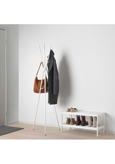 Ekrar Ayaklı Askılık, Beyaz 63 Cm X 169 Cm Diğer