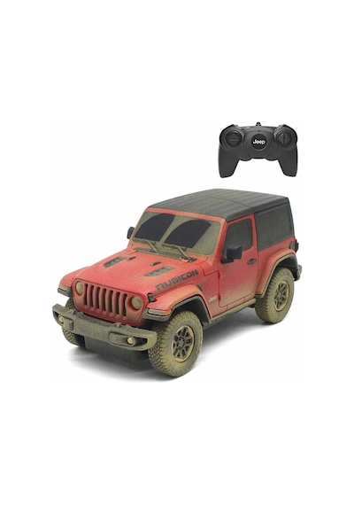 32021 Kumandalı Jeep Wrangler Rubicon Muddy 1:24