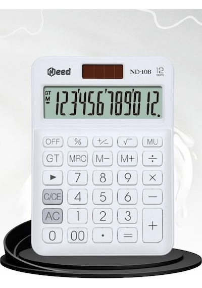 Need Nd-10b Beyaz Hesap Makinesi Beyaz