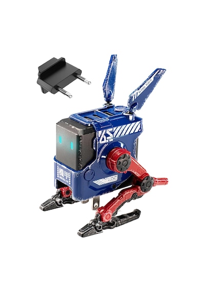 GravaStar Alpha65 Mavi Özel Seri Robot Figürlü 65W Hızlı Şarj Adaptörü