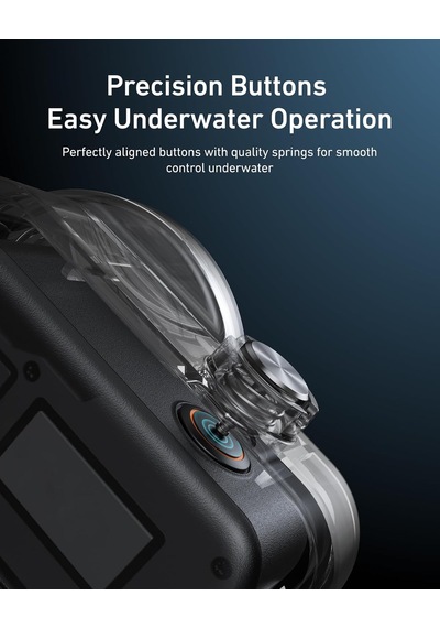 Osmo Nano Uyumlu Su Geçirmez Kılıf 60m , Osmo Nano Waterproof Dive Case