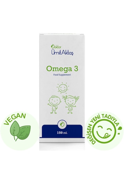 Dr. Ümit Aktaş Omega 3 Şurup Takviyesi 150 ML