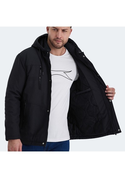 Slazenger HERBIES IN Erkek Mont &amp; Kaban Siyah