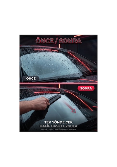 Premium Tam Silikon Araç Oto Çekçek 30 Cm Çiziksiz Cam Ve Kaporta Kurulama Aparatı