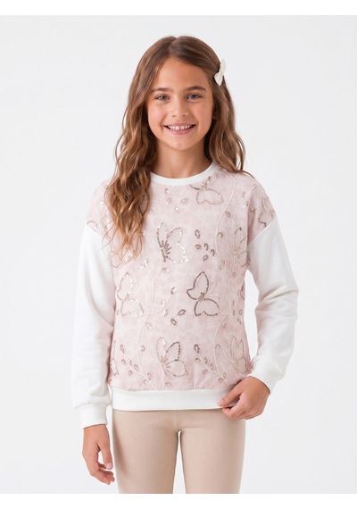 Onloox Kız Çocuk Pembe Kız Çocuk Pembe Pamuklu Bisiklet Yaka Uzun Kollu Pullu Kelebek İşlemeli Sweatshirt 8-12 Yaş Onloox Kız Çocuk Pembe Kız Çocuk Pembe Pamuklu Bisiklet Yaka Uzun Kollu Pullu Kelebek İşlemeli Sweatshirt 8-12 Yaş