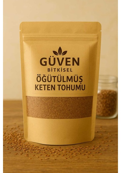 Taze Çekilmiş Keten Tohumu Hava Almayan Ambalaj 250 G