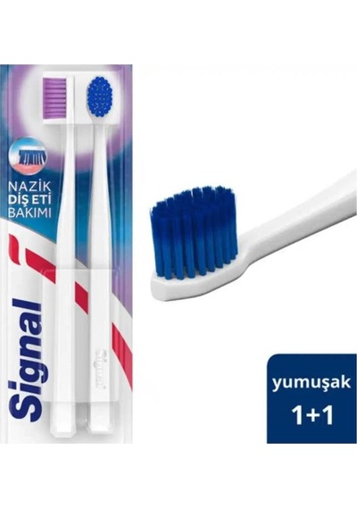 Nazik Diş Eti Bakımı 1+1 Diş Fırçası Soft