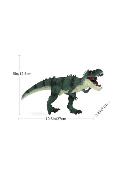 Gerçekçi Dinozor Figürü - Hareketli Çeneli, Detaylı Dokulu Büyük Boy Oyuncak 27 Cm