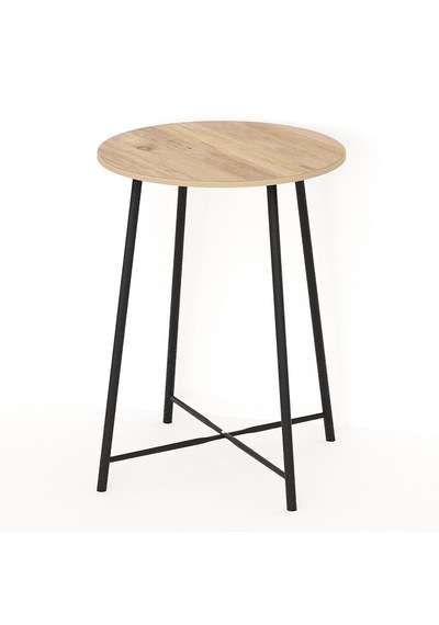 Mutfak Oval 2 Kişilik Bar Yemek Masası Çam 1515