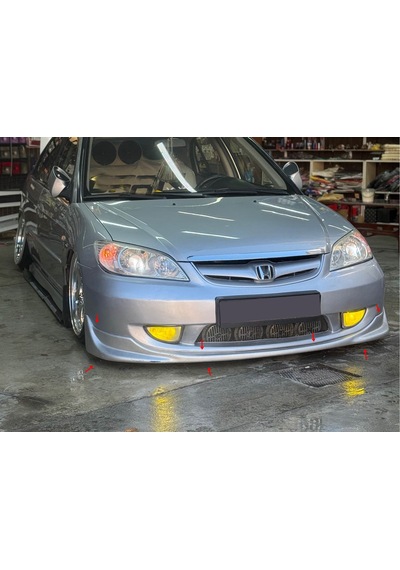 Civic Vtec2 S2000 Ön Tampon Eki - Boyasız - Plastik
