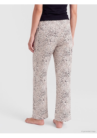 Lcw Dream Pembe Leopar Desenli Kadın Pijama Altı