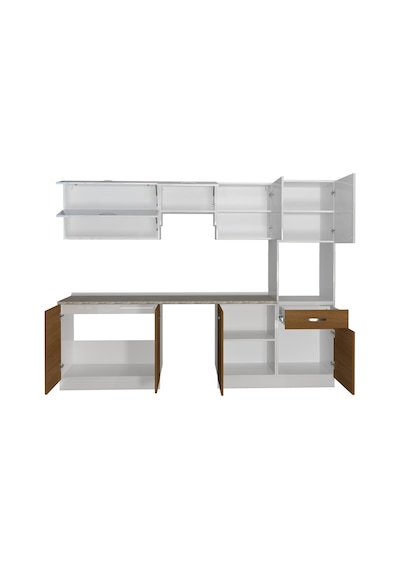 Decoraktiv Elite 280y Ankastre Boy Dolaplı Mdf Hazır Mutfak Dolabı - Tezgah Dahil - Ceviz - Beyaz Beyaz - Ceviz Decoraktiv Elite 280y Ankastre Boy Dolaplı Mdf Hazır Mutfak Dolabı - Tezgah Dahil - Ceviz - Beyaz Beyaz - Ceviz