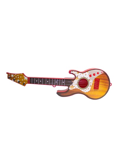 Rock Gitar Metal Telli 45 Cm Kırmızı
