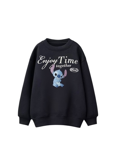 Seabubbles Stitch Çocuk Sweatshirt St09527 Lacivert