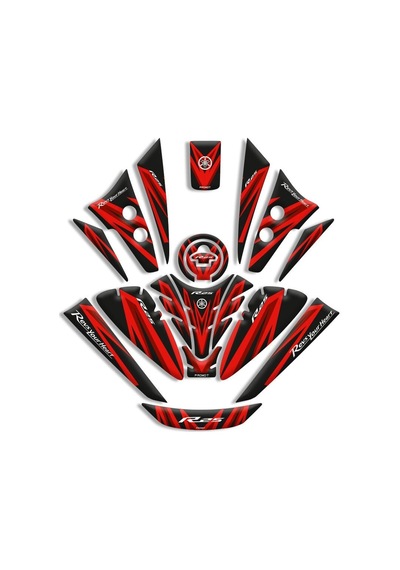 Yamaha R25 Uyumlu Tank Pad Full Set 2019-2026 06 Diğer