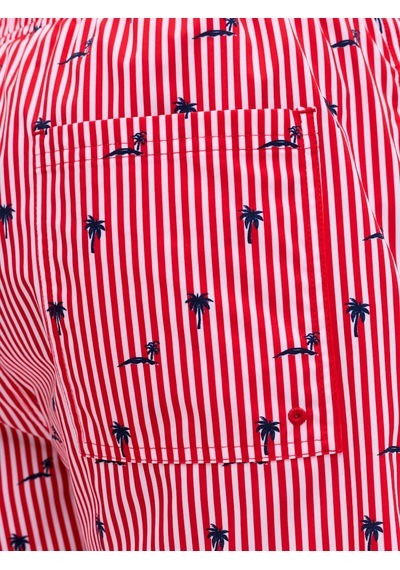 Jack & Jones Breeze Erkek Mayo Şort 12291425-trd Kırmızı