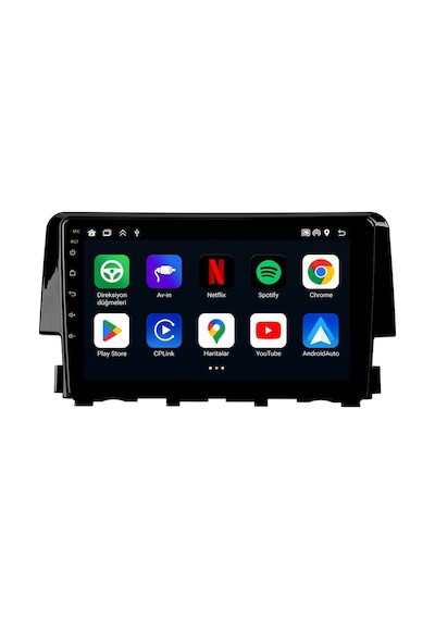 Honda Civic 2016-2021 Android Multimedya Carplay Android Auto Navigasyon Kameralı 6gb Ram 64gb 9"